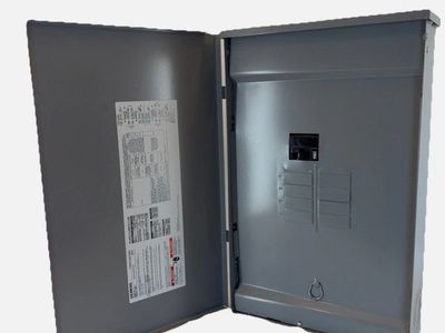 New Siemens 200A 8-Space 16-Circuit Outdoor Main Breaker Panel (PNW0816B1200TC)