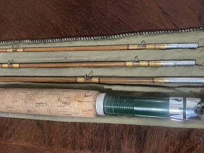 H I Hitest deluxe fly rod