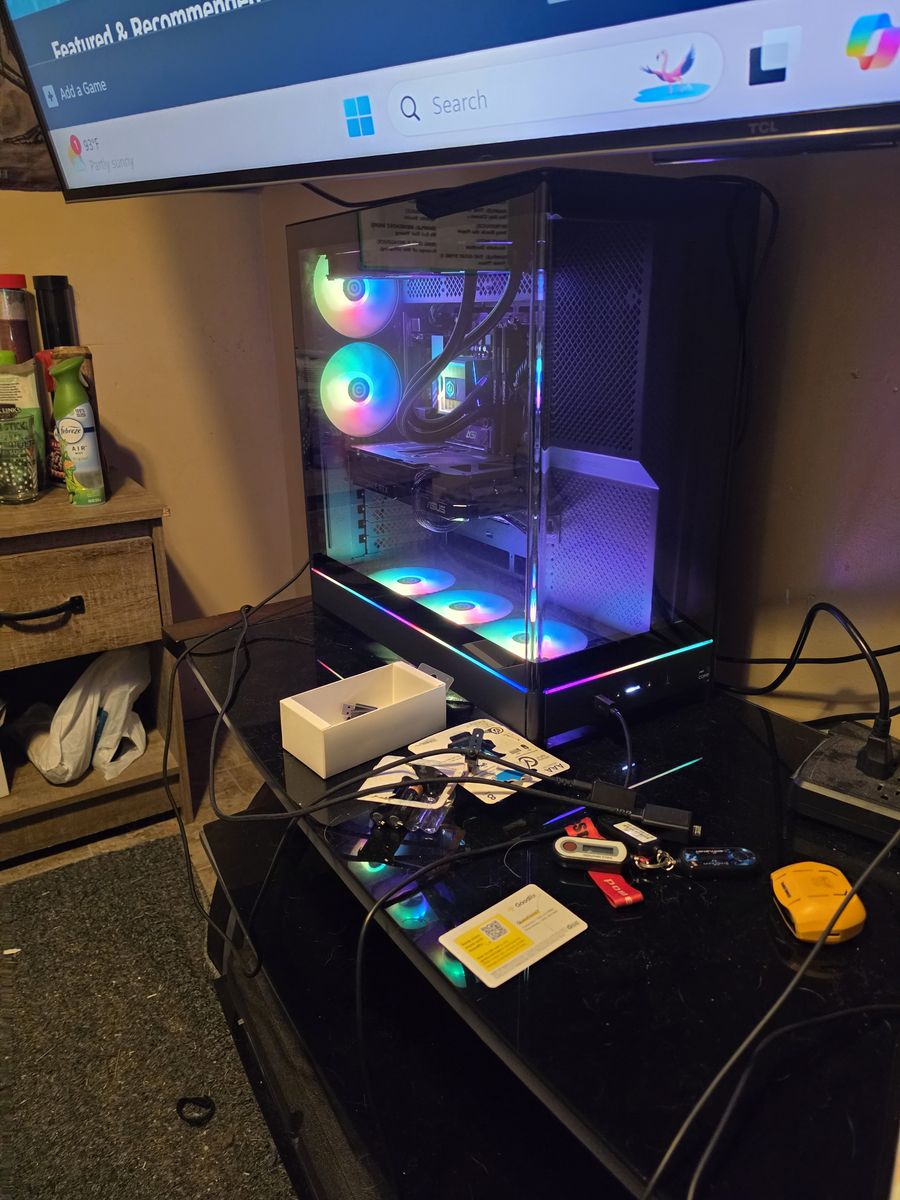Gaming PC with extras