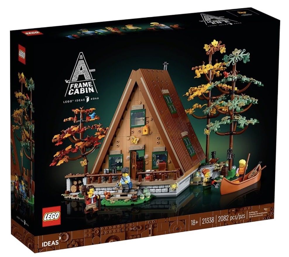 LEGO Ideas A-Frame Cabin 21338 - NEW