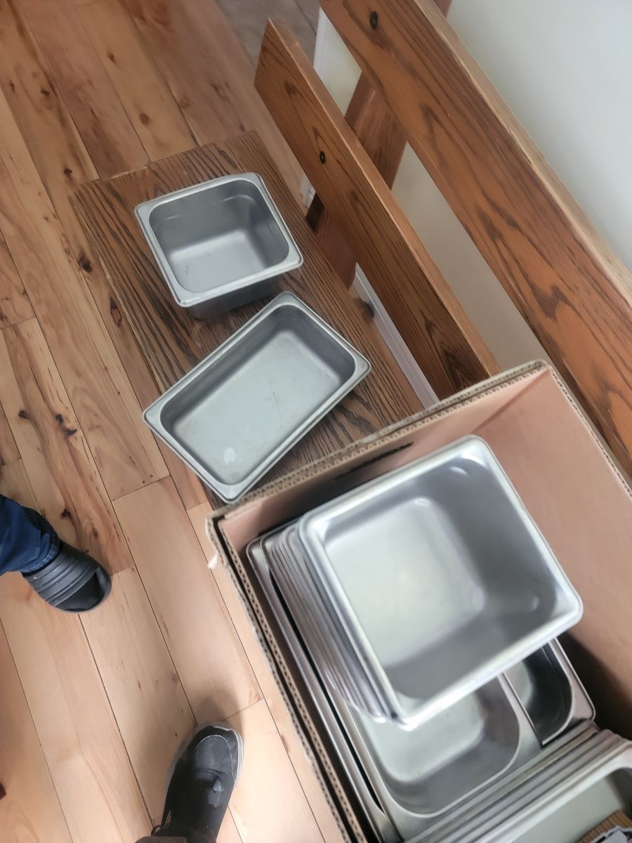 Stainless steel pans