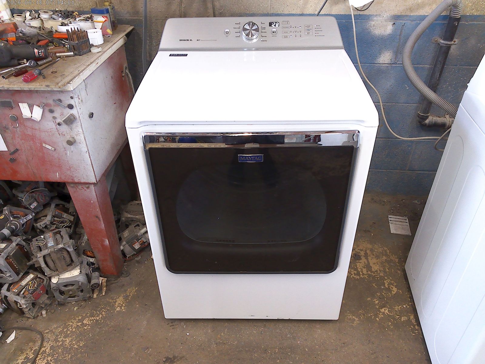 Maytag front load electric dryer