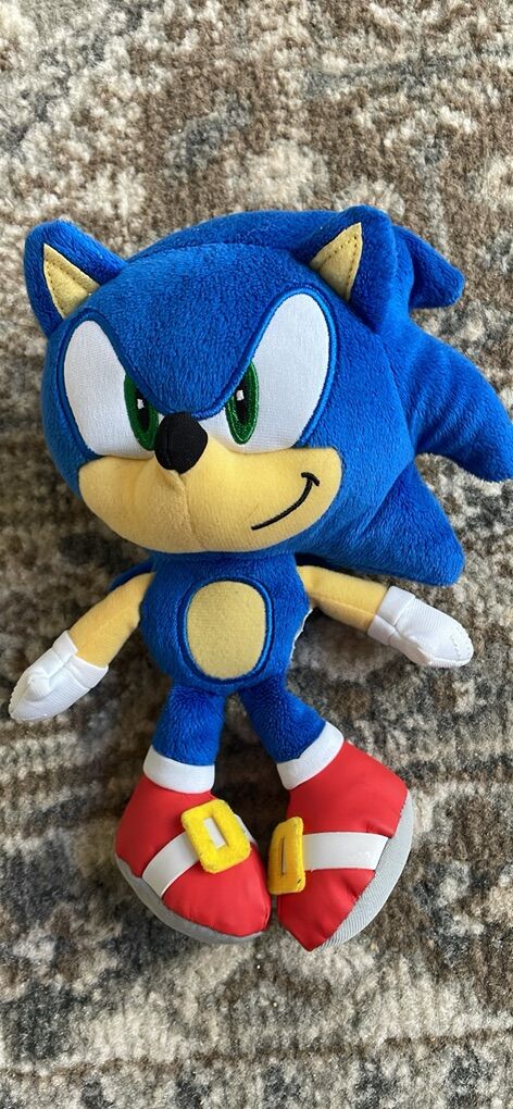 Sonic The Hedgehog Stuffed Animal Plush Toy 9”