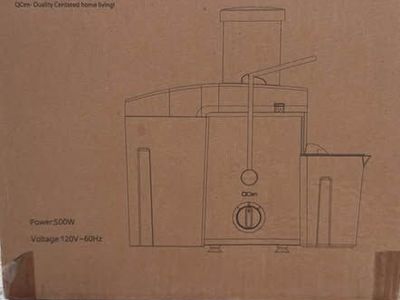 New Qcen Power Juicer KS-501 – 500W Fruit & Vegetable Juicer