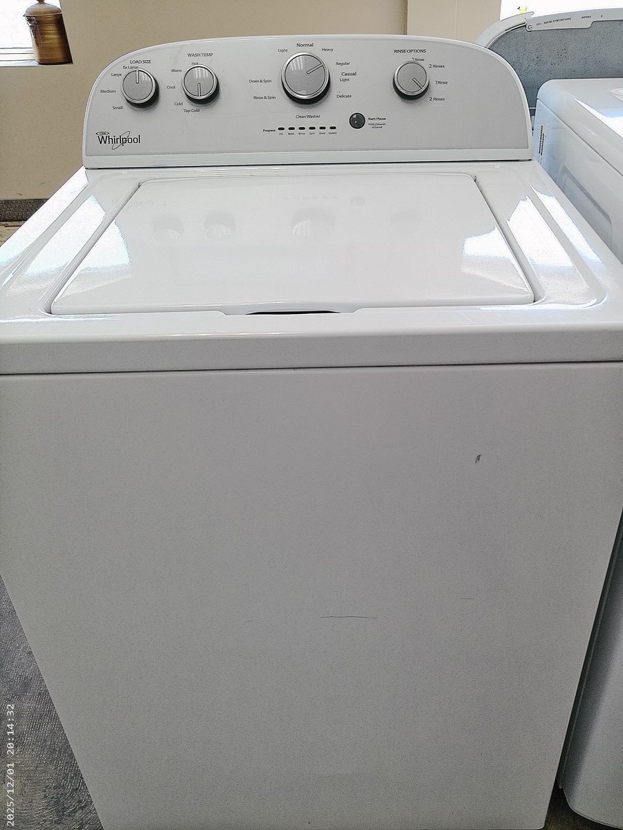 Whirlpool HE Top Load Washer~90 Day Guarantee~With Agitator