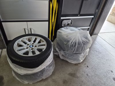 BMW 3series OEM Set of Wheels/Tires 205/55r16