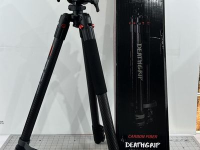 BOG DeathGrip Carbon Fiber Precision Tripod Adjustable Height 7"-59" 7.5lbs