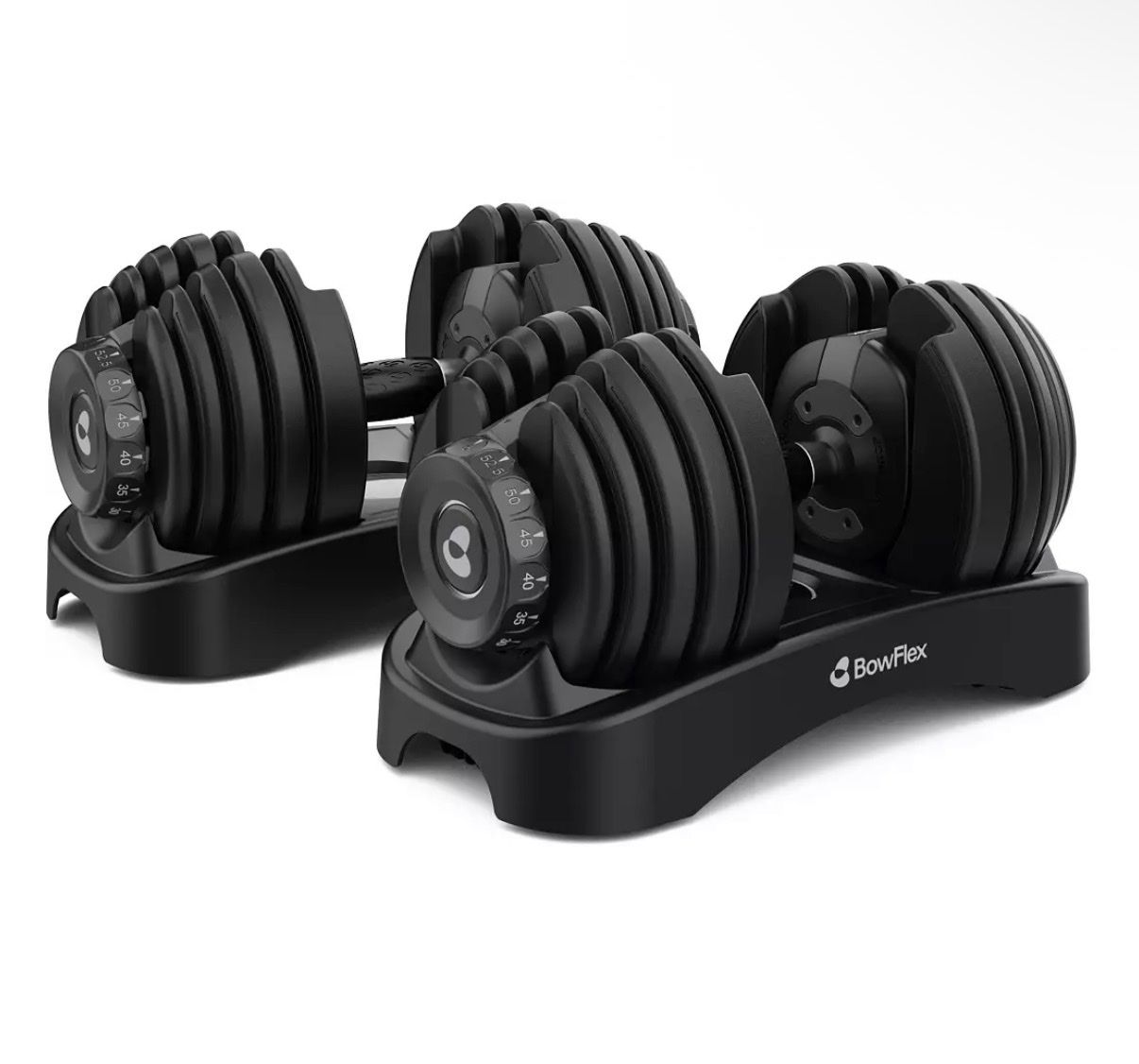 New BowFlex Adjustable Dumbells 552 SelectTech Dumbbells – Pair