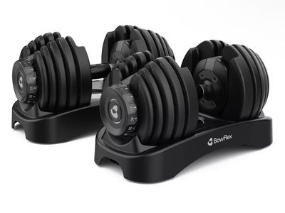 New BowFlex Adjustable Dumbells 552 SelectTech Dumbbells – Pair