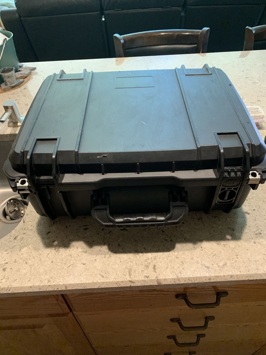 Heavy Duty Hard Protective Storage Case with Custom Foam Interior 19 5/8x1’2”