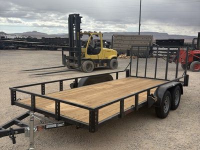 7x14 Echo Tandem Axle Landscape
