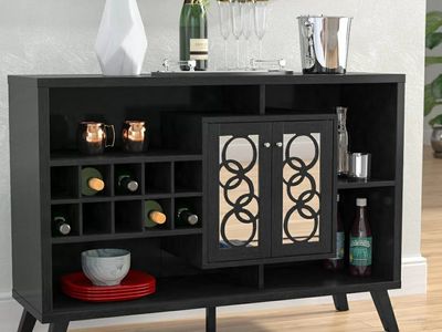 Modern, bar/buffer/credenza/coffee station