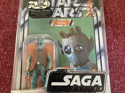 Gredo Star Wars Saga Trilogy Vintage Figure Retro