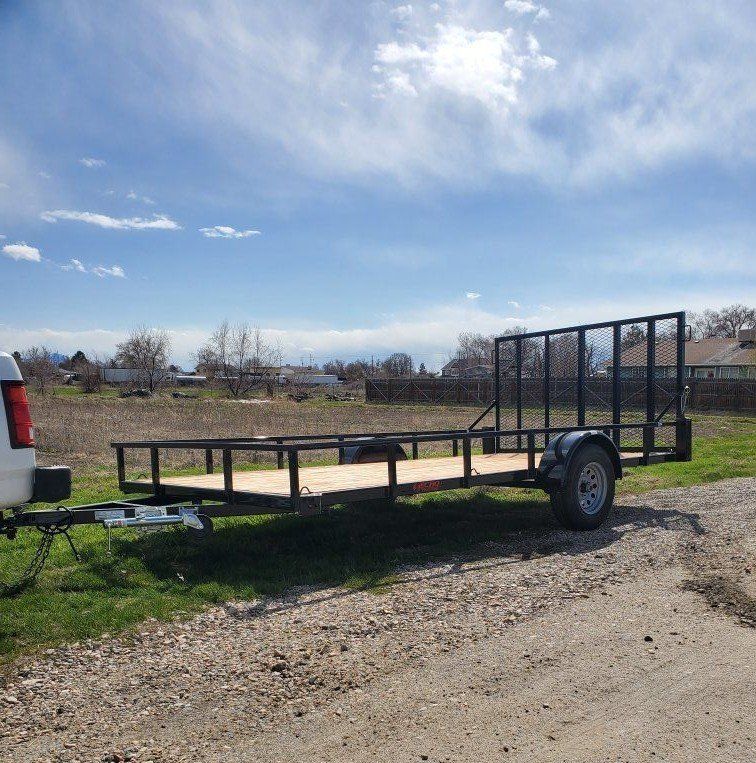 **SPRING SALE **7x14 Made in USA 3500lbs utv atv