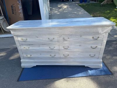 Custom dresser and 2 nightstands