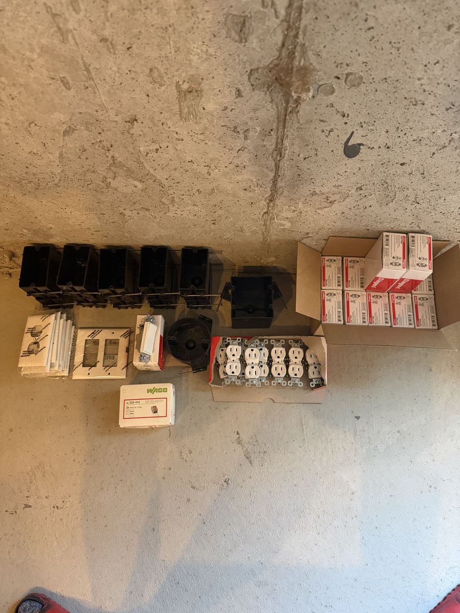 Electrical Supplies Lot