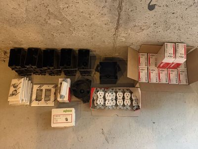 Electrical Supplies Lot