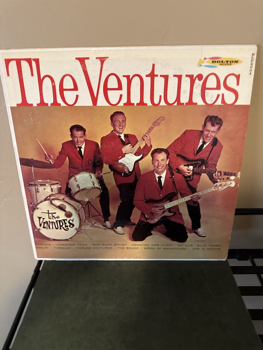 The Ventures Self-Titled Vinyl LP Record - Dolton Records BLP-2004