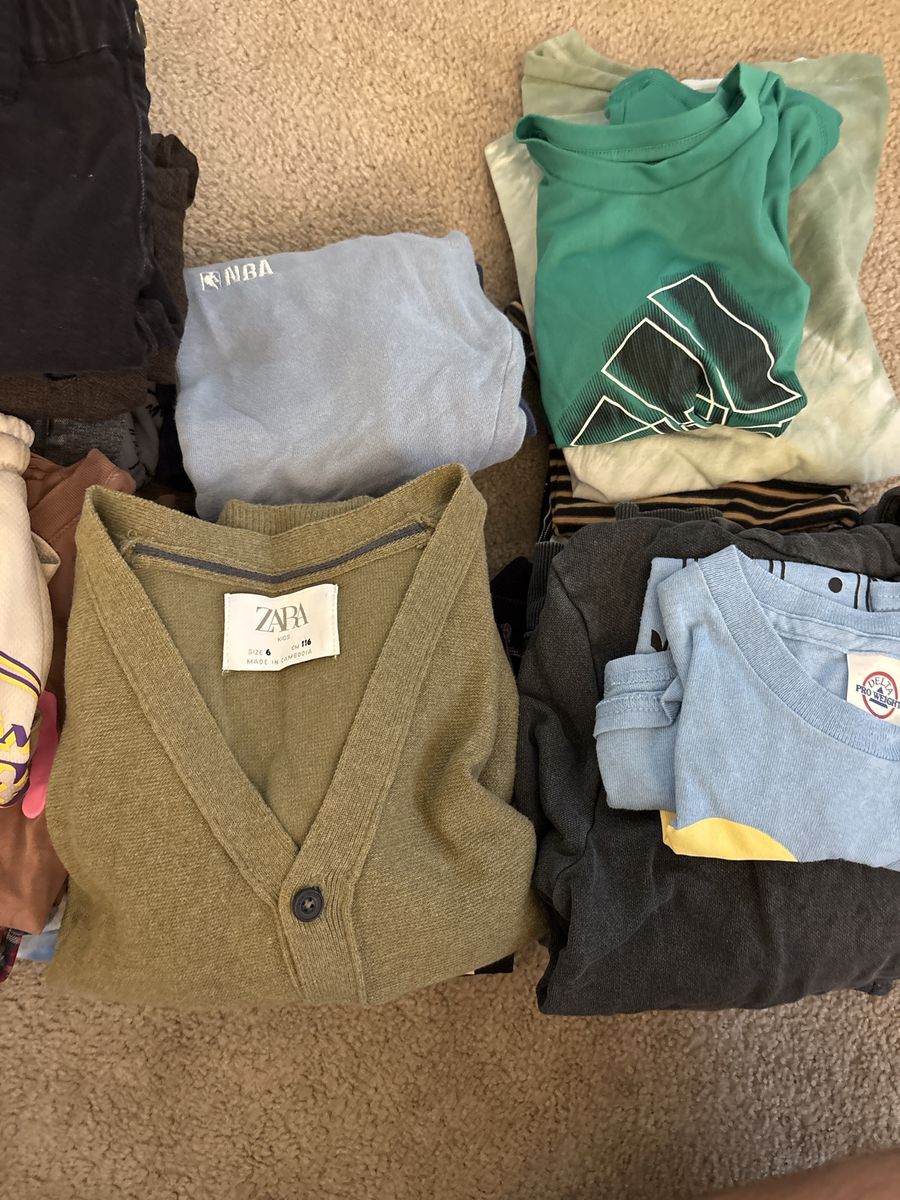 Bag of boys clothes 6-7