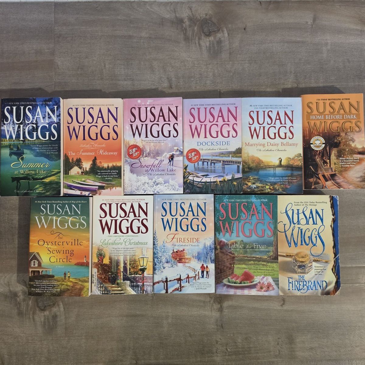 Susan Wiggs Book Lot - Lakeshore Chronicles & More