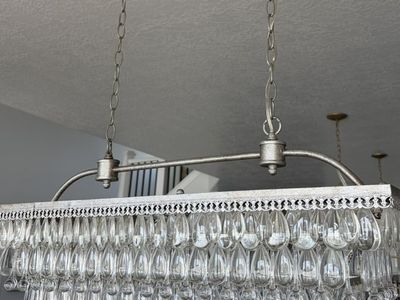 Antique Silver Chandelier