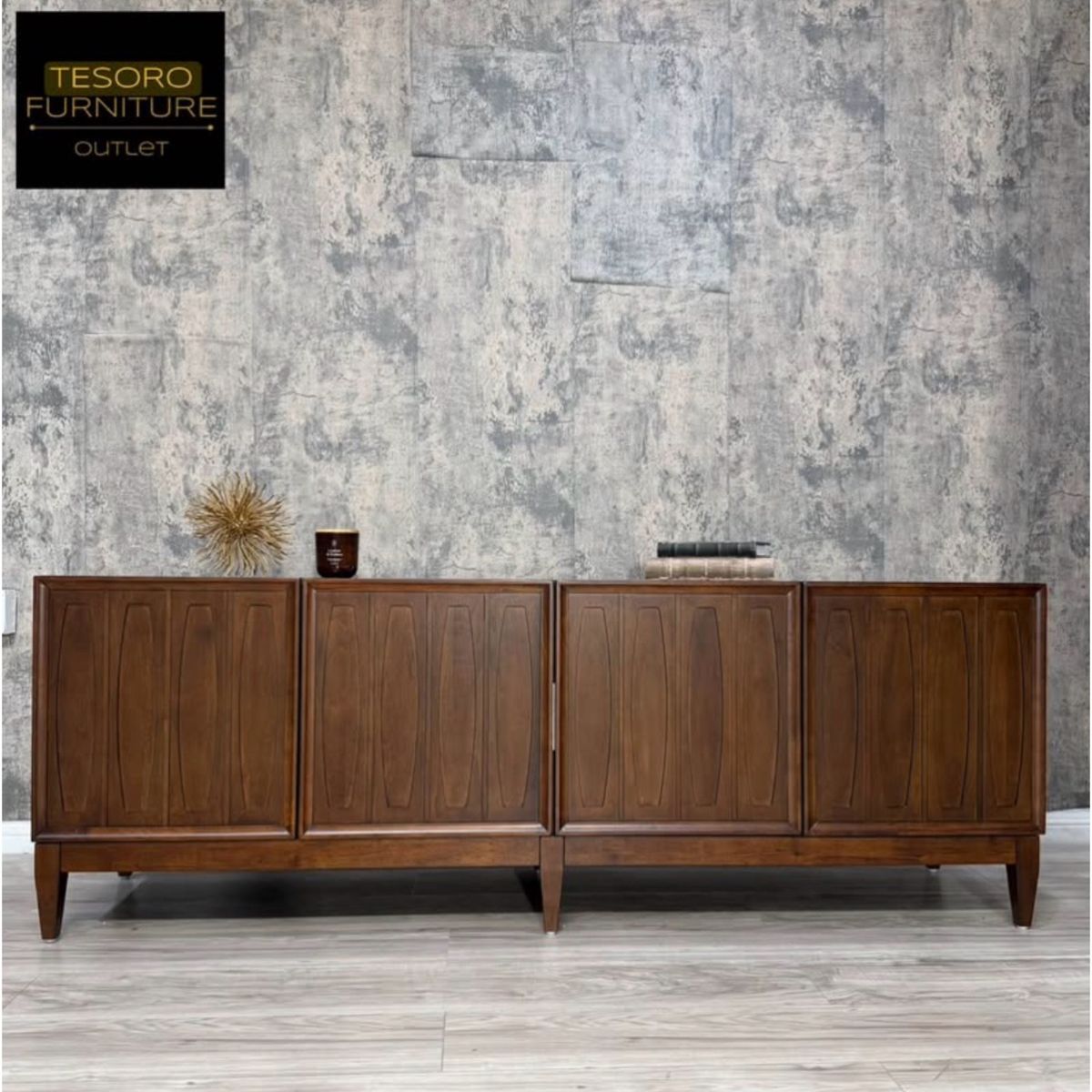MODERN CREDENZA MEDIA CONSOLE *2 in stock