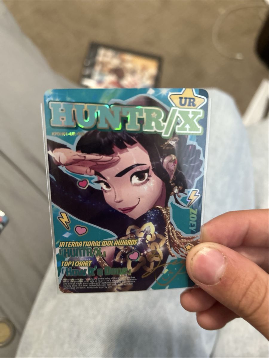 K pop demon hunters card ssp