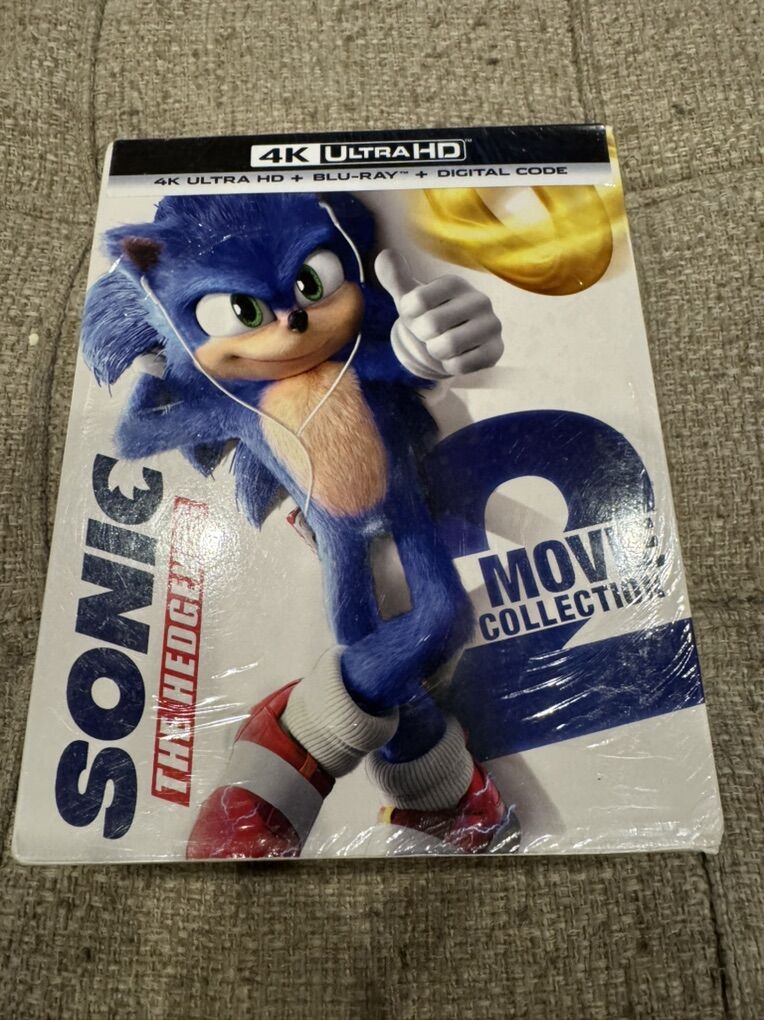 Sonic the Hedgehog 2 Film 4K Steelbook Collection