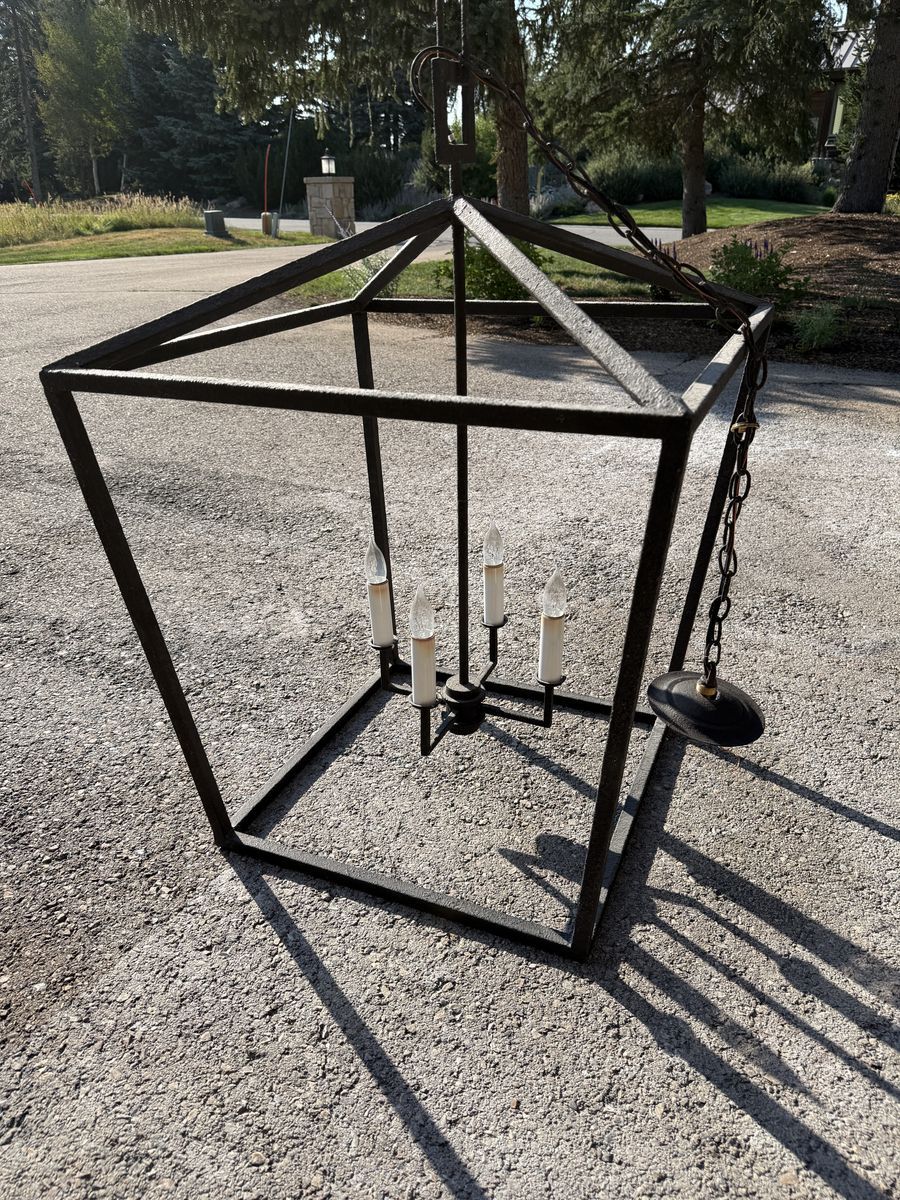 Chandelier - bronze