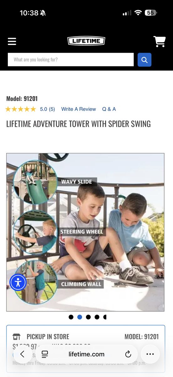 Lifetime Adventure Tower Playset