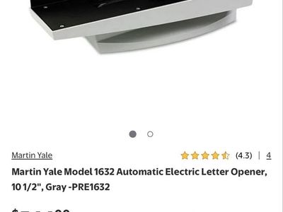 Martin Yale Model 1632 Automatic Electric Letter Opener