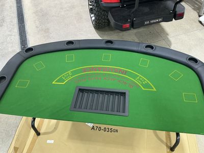 Blackjack table