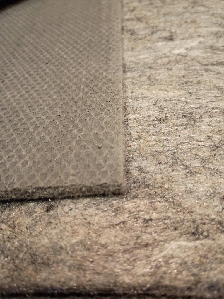 NEW 9x12 area rug pad heavy 1/4 inch felt rubber backed