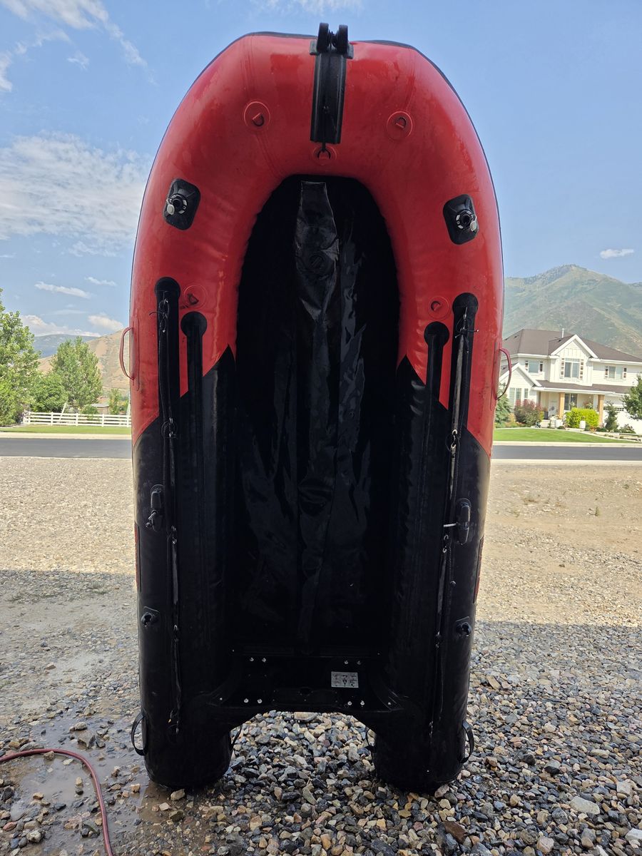Aleko Inflatable Boat w/ Mercury 5hp outboard 