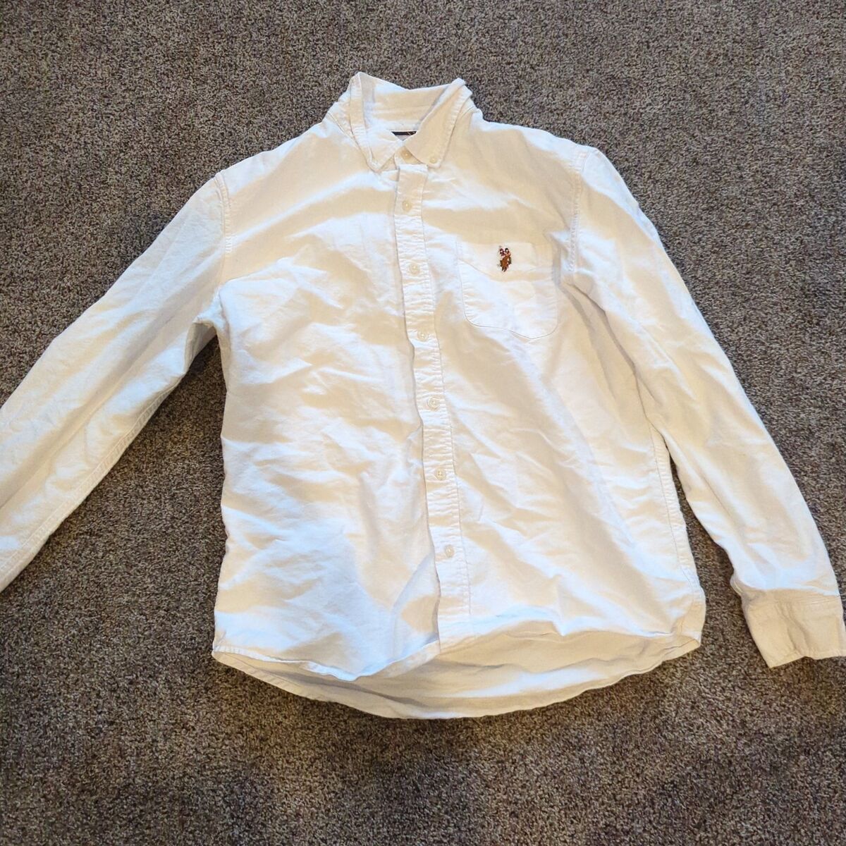 Medium Men's Us Polo Button Up