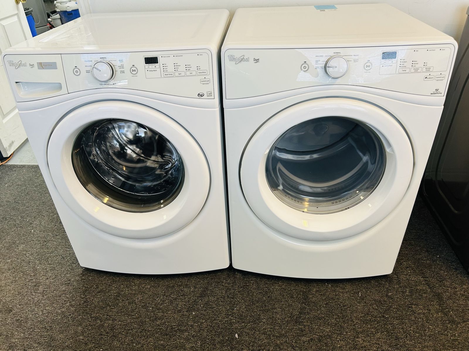 Whirlpool washer and dryer set 