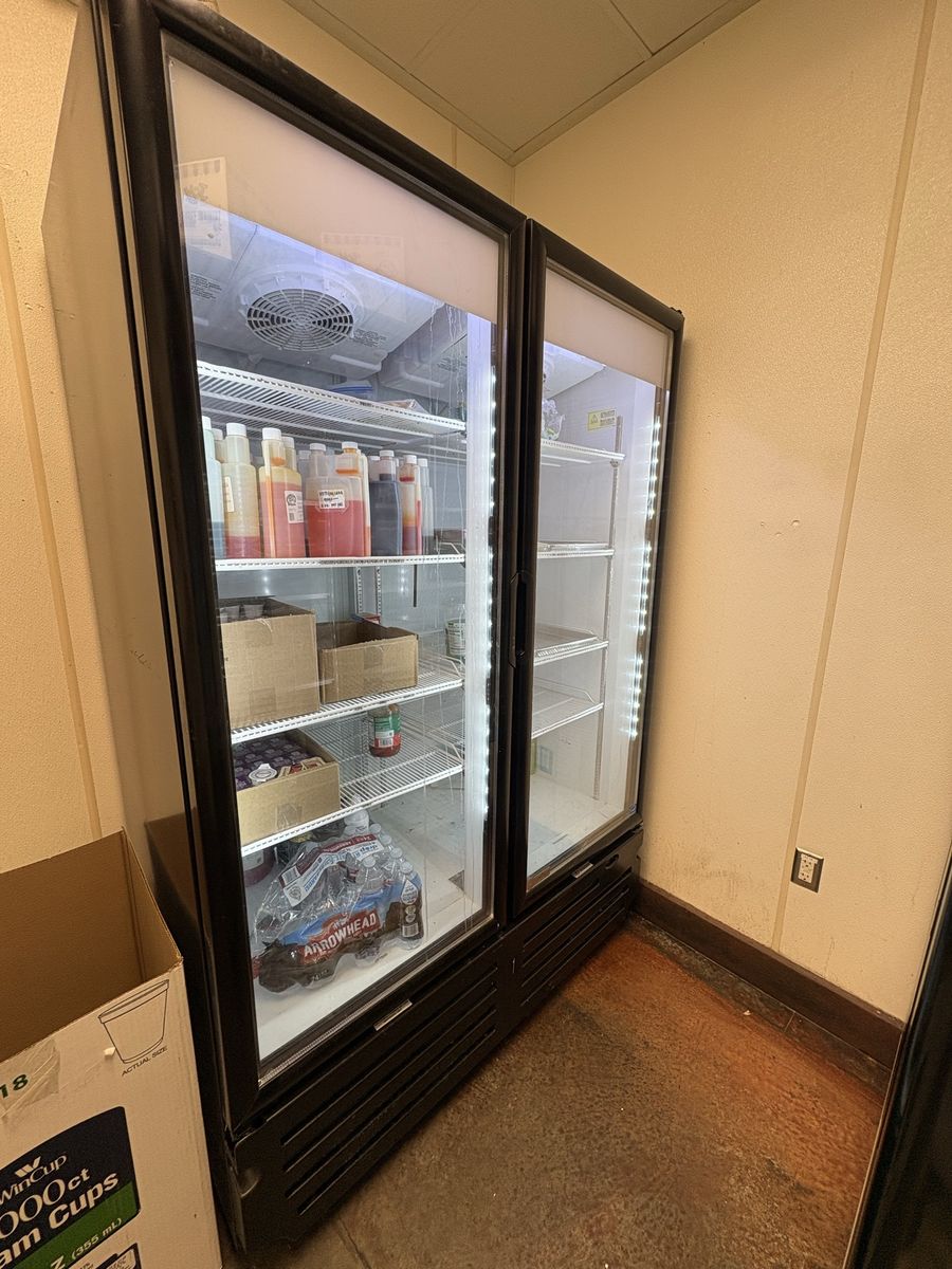 Imbera VBED-42 2-Door Commercial Beverage Cooler Refrigerator 86F Max