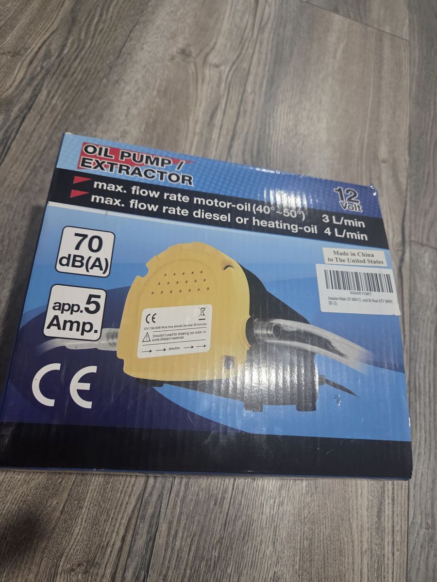 Oil Pump Extractor 12V