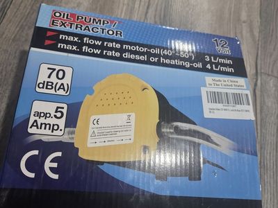 Oil Pump Extractor 12V