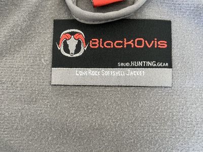 Black Ovis Hunting Jacket Size L