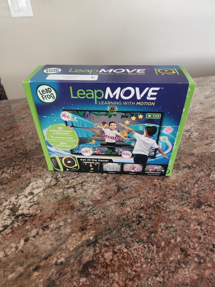 LeapFrog LeapMOVE Learning with Motion Interactive Educational Game System 25 Preloaded Games