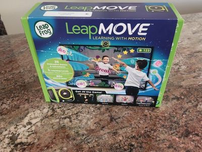 LeapFrog LeapMOVE Learning with Motion Interactive Educational Game System 25 Preloaded Games