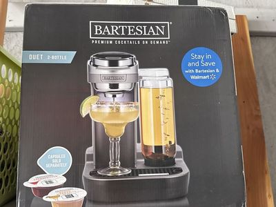 Bartesian Duet 2-Bottle Premium Cocktails On Demand Cocktail Machine - New in Box