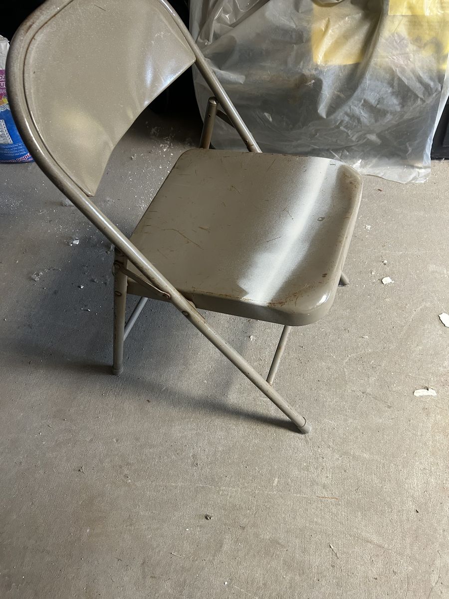 Metal chairs