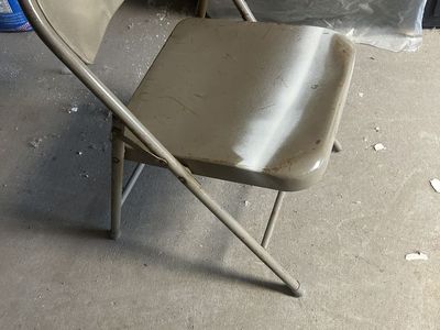 Metal chairs