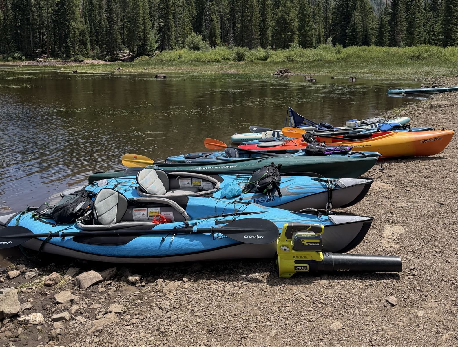 Advanced Elements Inflatable 10’ 5” Kayaks (2)