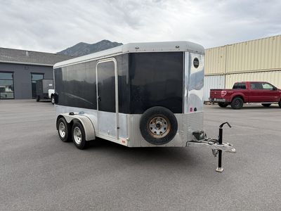 2012 Used USED Wells Cargo Cycle Wagon 7x12