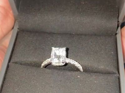 Morgan Jewelers Radiant Cut Diamond Engagement Ring with Pave Band