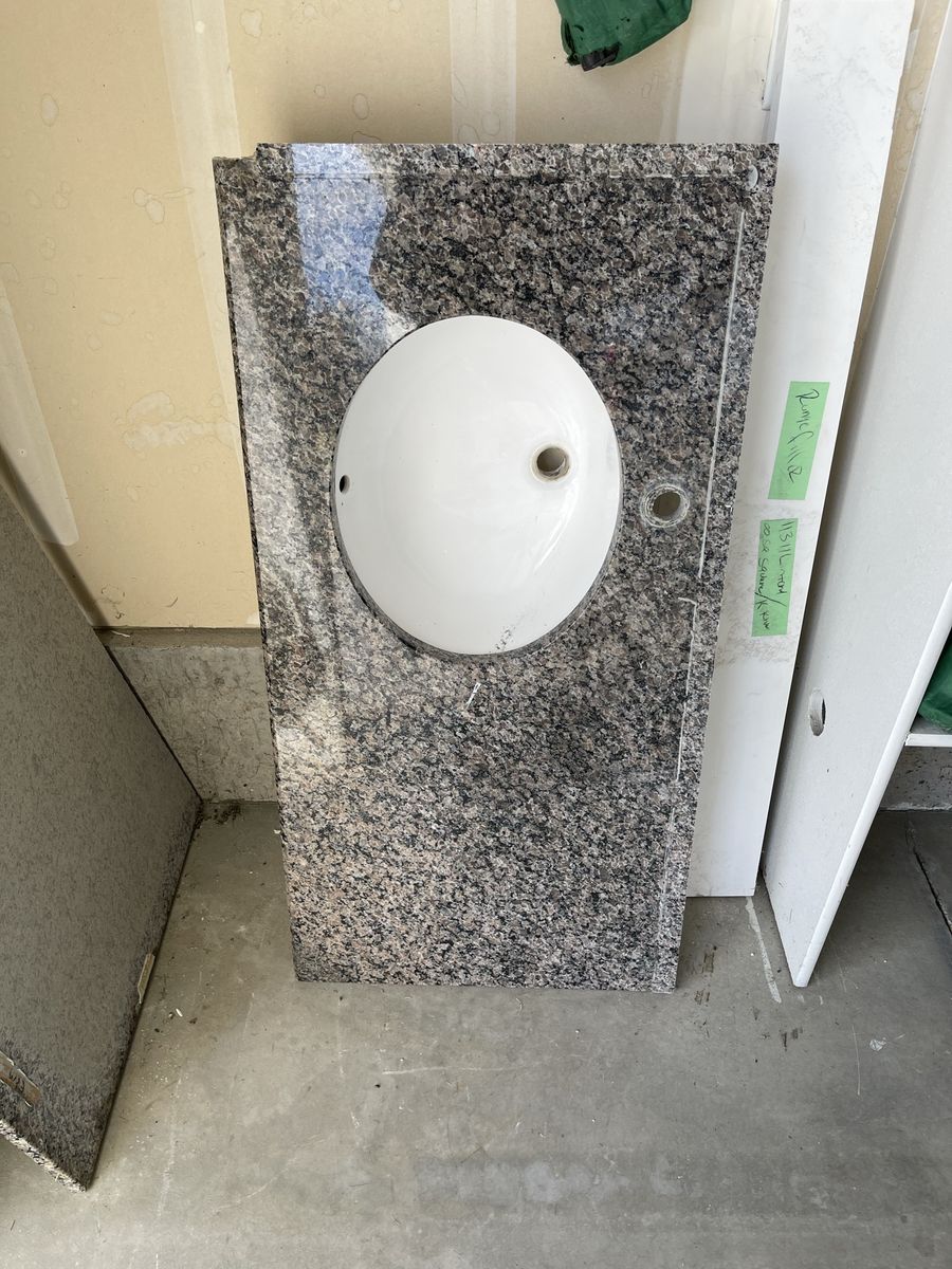 Granite with sinks