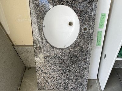 Granite with sinks